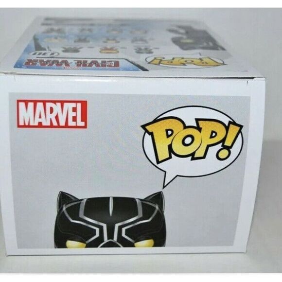 Funko POP! Marvel Captain America Civil War Black Panther #130 Walmart Exclusive - Picture 2 of 6